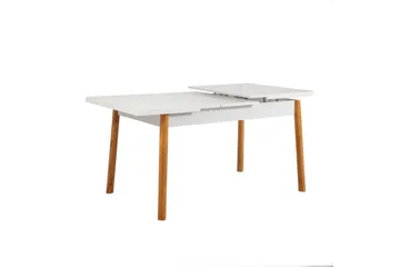 Ergene Matgrupp 120 cm Rektangulär - Natur/Marinblå - Möbler - Bord & matgrupp - Matgrupp