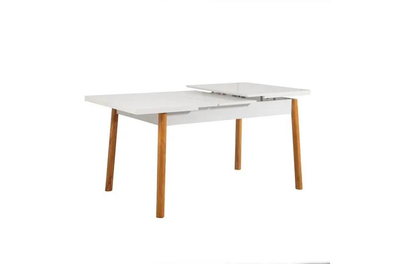 Ergene Matgrupp 120 cm Rektangulär - Natur/Marinblå - Möbler - Bord & matgrupp - Matgrupp