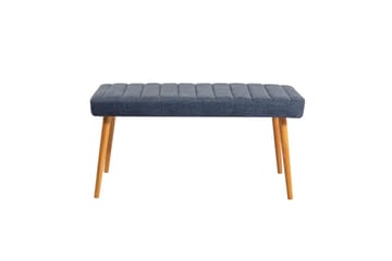 Ergene Matgrupp 120 cm Rektangulär - Natur/Marinblå - Möbler - Bord & matgrupp - Matgrupp