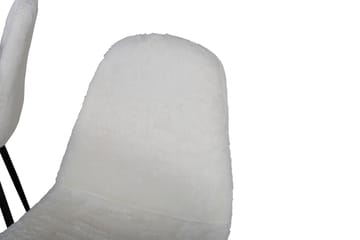 Estelle Matgrupp 140 cm Rektangulär med 4 Polar stolar - Svart - Möbler - Bord & matgrupp - Matgrupp