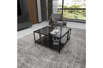 Ezer Soffbord 80 cm - Svart - Möbler - Bord & matgrupp - Soffbord