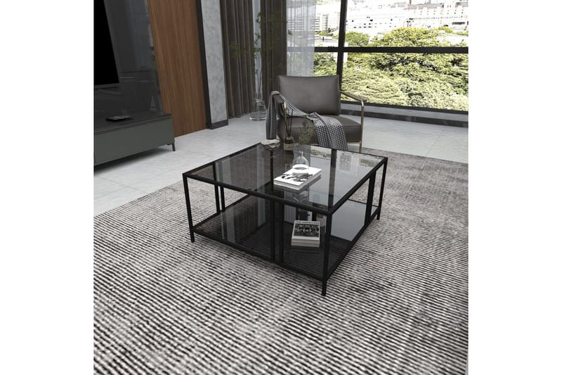 Ezer Soffbord 80 cm - Svart - Möbler - Bord & matgrupp - Soffbord