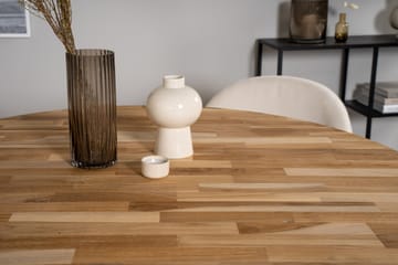 Ezra Matgrupp 100 cm Rund med 4 Sedavi Stolar - Beige - Möbler - Bord & matgrupp - Matgrupp