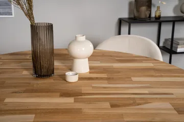 Ezra Matgrupp 100 cm Rund med 4 Sedavi Stolar - Beige - Möbler - Bord & matgrupp - Matgrupp