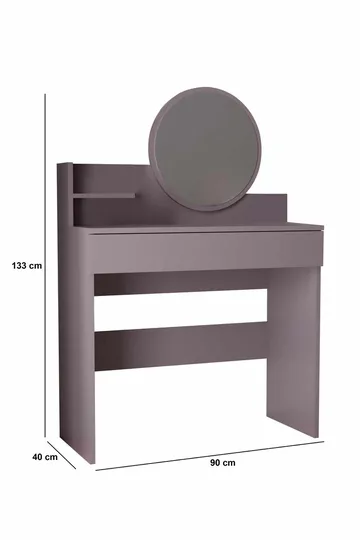 Fabrony Sminkbord med spegel 90 cm - Anemon - Möbler - Bord & matgrupp - Sminkbord & toalettbord