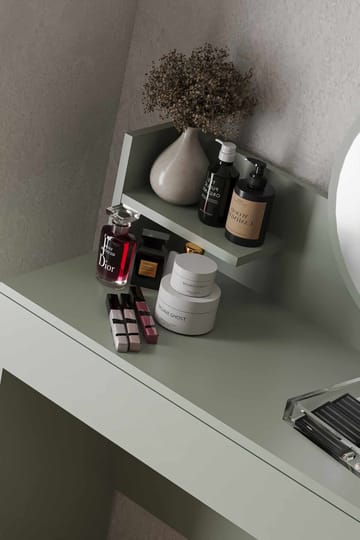 Fabrony Sminkbord med spegel 90 cm - Askgrön - Möbler - Bord & matgrupp - Sminkbord & toalettbord