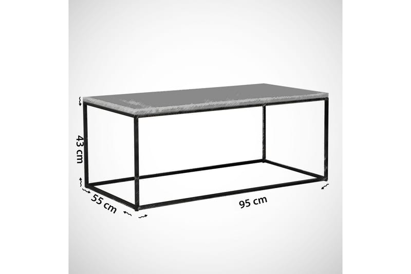 Falan Soffbord 95 cm - Brun - Möbler - Bord & matgrupp - Soffbord