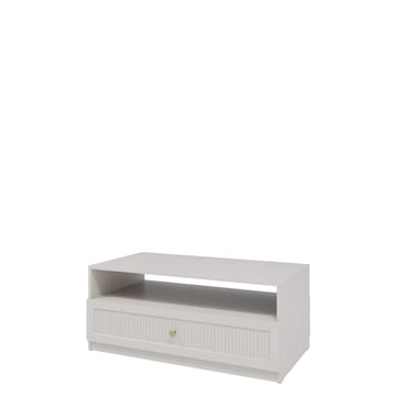 Fayric 100 cm Rektangulärt Soffbord med Lådor i Trä - Beige - Möbler - Bord & matgrupp - Soffbord