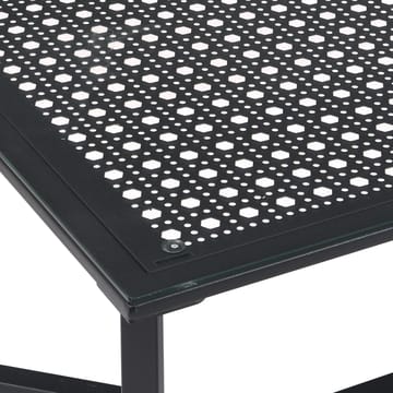 Fenara Soffbord 100 cm - Transparent och mattsvart - Möbler - Bord & matgrupp - Soffbord