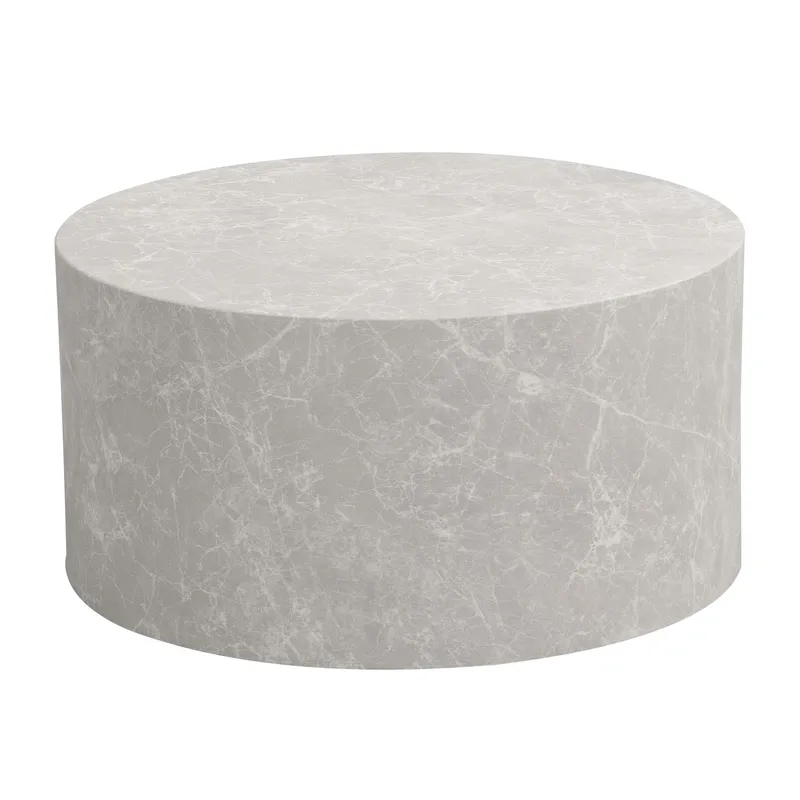 Fenova Soffbord 60 cm - Sandgrå - Möbler - Bord & matgrupp - Marmorbord