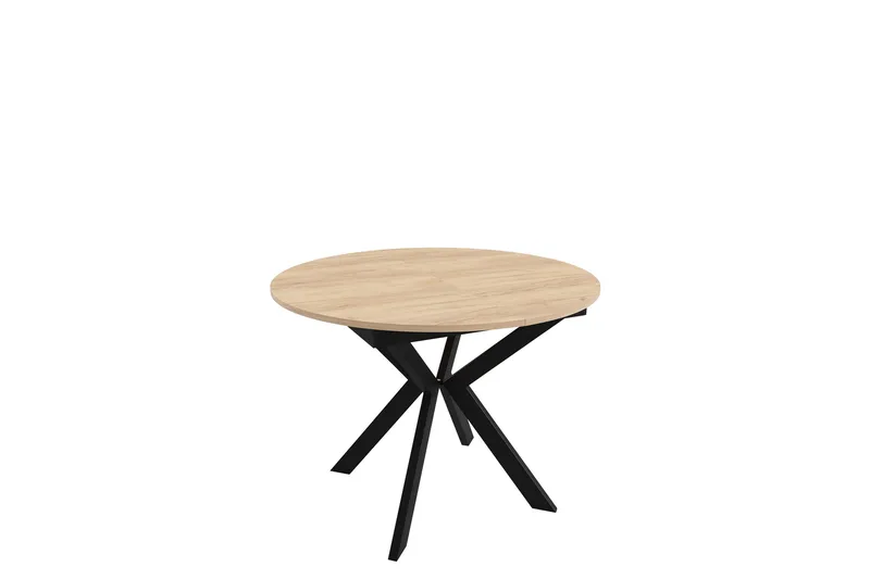 Ferrer Matbord 138 cm, Svart/Beige