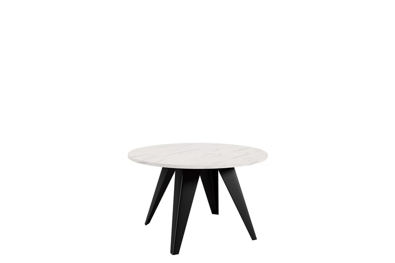 Festus Soffbord 75 cm, Svart/Grå