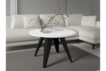 Festus Soffbord 75 cm - Svart/Vit - Möbler - Bord & matgrupp - Soffbord
