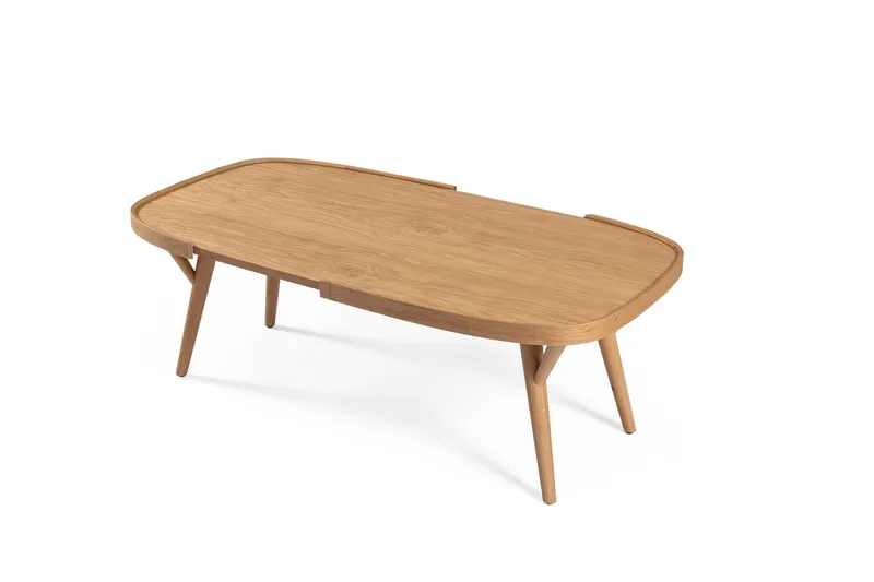 Fikret Soffbord 121x44x61 cm - Ek - Möbler - Bord & matgrupp - Soffbord