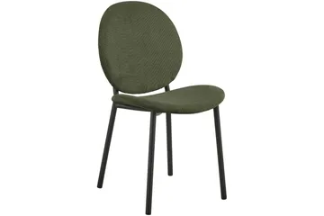 Finola Matgrupp 120 cm + 4 st Toroni Matstolar - Svart/Brun/Grön - Möbler - Bord & matgrupp - Matgrupp