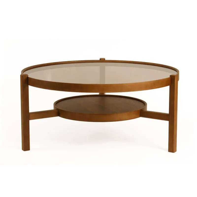 Florai Soffbord 100 cm - Mörkbrun - Möbler - Bord & matgrupp - Soffbord