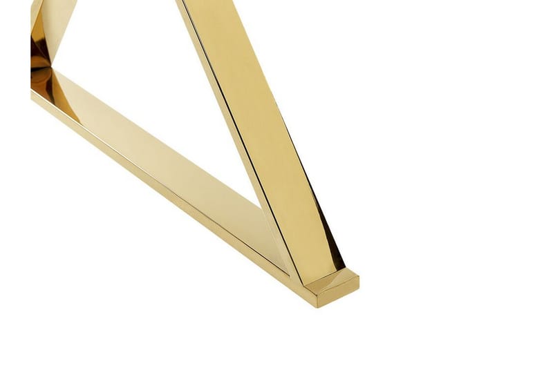 Foxter Matbord 70x120 cm - Vit/Guld - Möbler - Bord & matgrupp - Matbord & köksbord