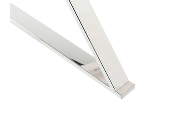 Foxter Matbord 70x120 cm - Vit/Silver - Möbler - Bord & matgrupp - Matbord & köksbord