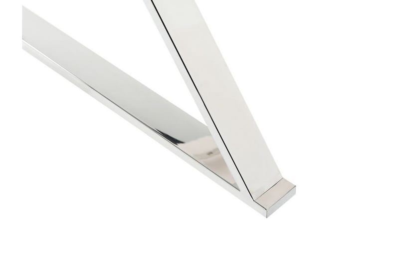 Foxter Matbord 70x120 cm - Vit/Silver - Möbler - Bord & matgrupp - Matbord & köksbord