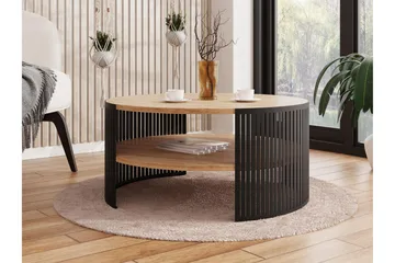 Friend Soffbord 75 cm - Svart/Beige - Möbler - Bord & matgrupp - Soffbord