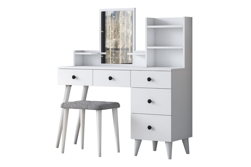 Fynnian Sminkbord 122,2 cm - Vit - Möbler - Bord & matgrupp - Sminkbord & toalettbord