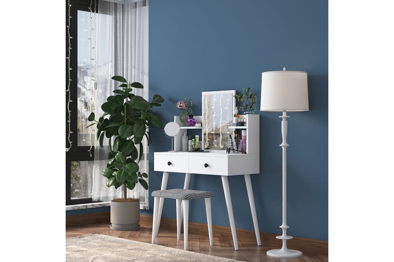 Fyodor Sminkbord 97,8 cm - Vit - Möbler - Bord & matgrupp - Sminkbord & toalettbord