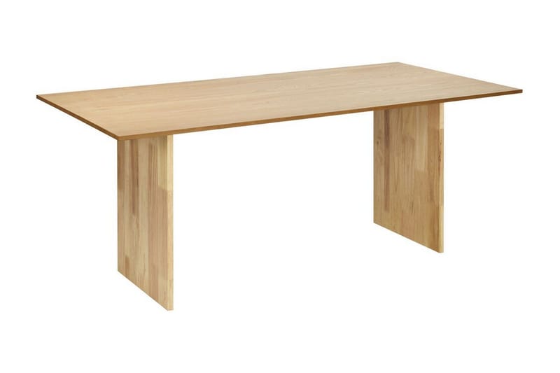 Fyrsil Matbord 90 cm Rektangulär, Ljust trä