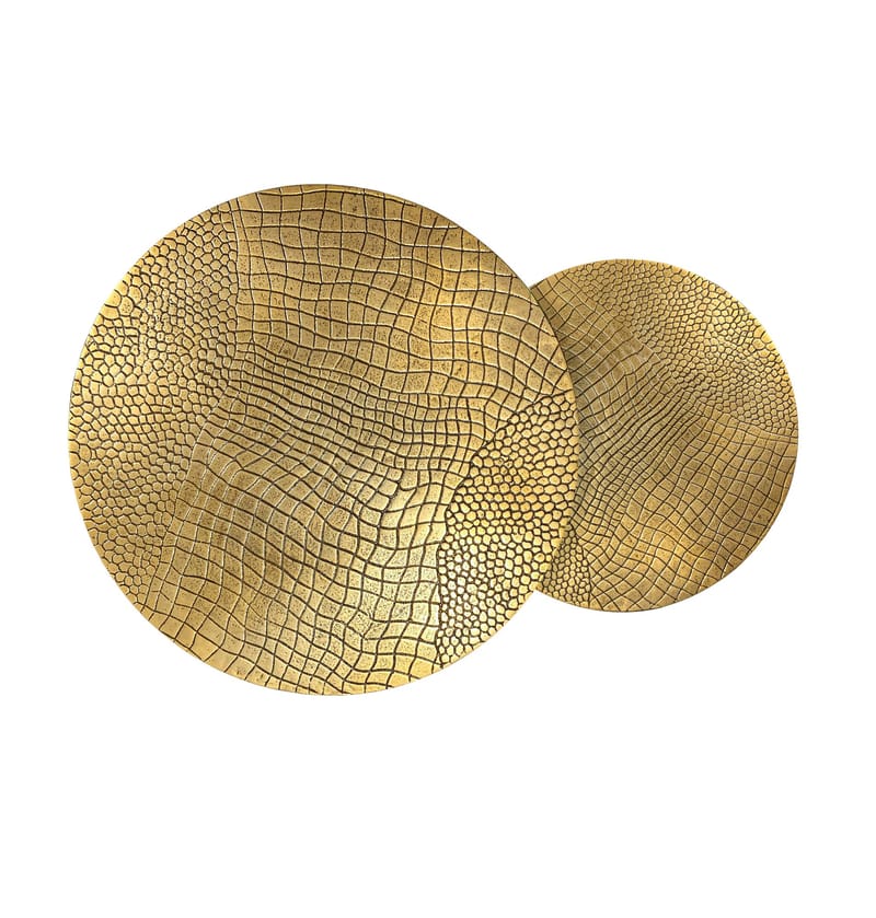 Galova Soffbord 60 cm Set om 2 - Silver och svart - Möbler - Bord & matgrupp - Soffbord