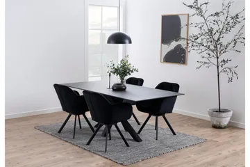 Ganesh Matbord 100 cm Rektangulär - Svart - Möbler - Bord & matgrupp - Matbord & köksbord