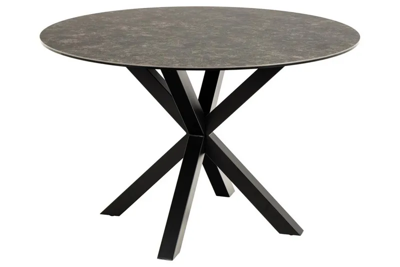 Ganesh Matbord 119 cm Rund, Svart