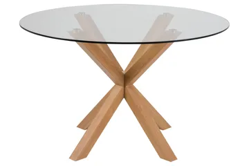 Ganesh Matbord 119 cm Rund - Transparent - Möbler - Bord & matgrupp - Matbord & köksbord