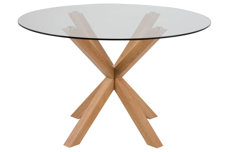 Ganesh Matbord 119 cm Rund - Transparent - Möbler - Bord & matgrupp - Matbord & köksbord