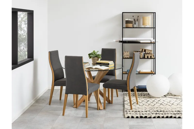 Ganesh Matbord 119 cm Rund - Transparent - Möbler - Bord & matgrupp - Matbord & köksbord