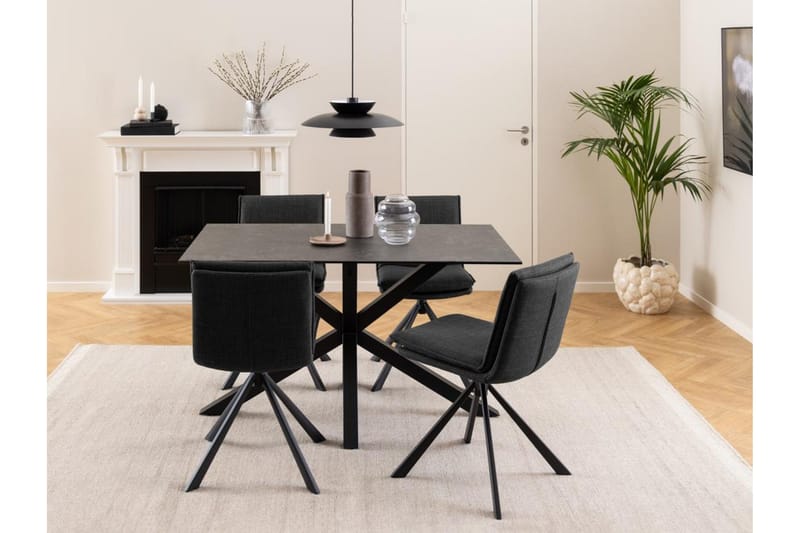 Ganesh Matbord 80 cm Rektangulär - Svart - Möbler - Bord & matgrupp - Matbord & köksbord