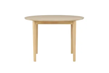 Gilda Matbord 110 cm Rund - Whitewash - Möbler - Bord & matgrupp - Matbord & köksbord