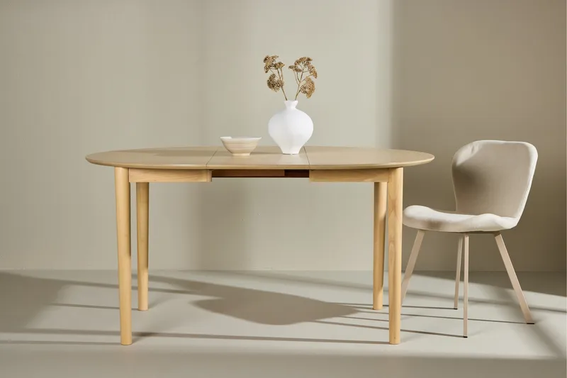 Gilda Matbord 110 cm Rund - Whitewash - Möbler - Bord & matgrupp - Matbord & köksbord