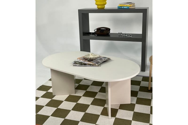 Glenure Soffbord 110 cm - Beige - Möbler - Bord & matgrupp - Soffbord