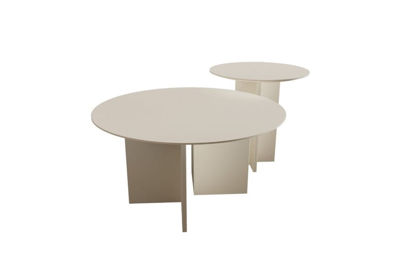 Glenure Soffbord 80 cm - Cremevit - Möbler - Bord & matgrupp - Soffbord