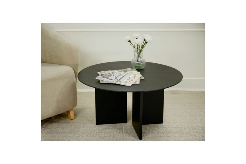 Glenure Soffbord 80 cm - Svart - Möbler - Bord & matgrupp - Soffbord
