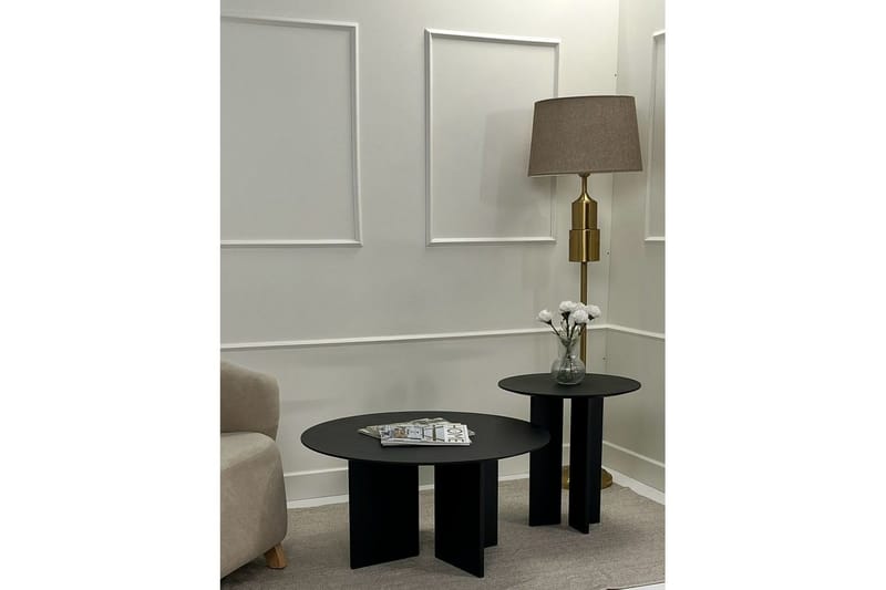 Glenure Soffbord 80 cm - Svart - Möbler - Bord & matgrupp - Soffbord