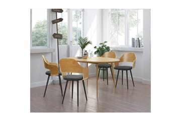 Graham Matgrupp 4-sits - Brun - Möbler - Bord & matgrupp - Matgrupp