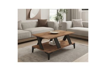 Gralen Soffbord 100 cm - Antracit/Natur - Möbler - Bord & matgrupp - Soffbord