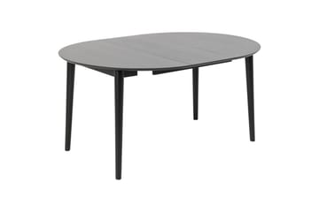 Grasonville Förlängningsbar Matgrupp 115-154 cm + 4 st Matstolar - Svart - Möbler - Bord & matgrupp - Matgrupp