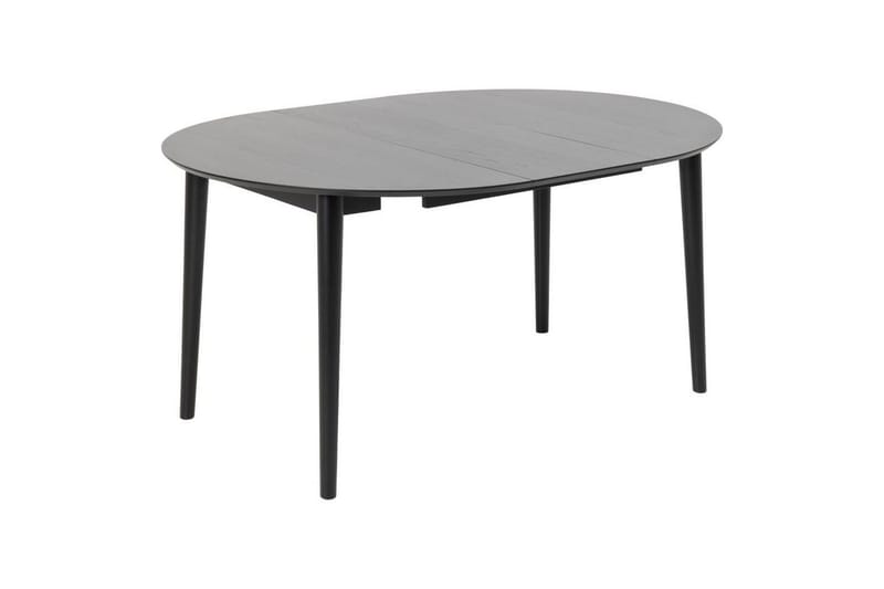 Grasonville Förlängningsbar Matgrupp 115-154 cm + 4 st Matstolar - Svart - Möbler - Bord & matgrupp - Matgrupp