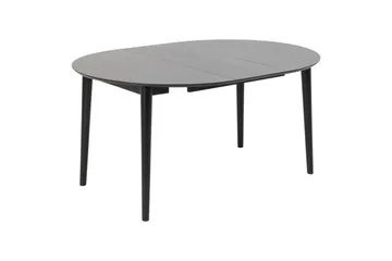 Grasonville Förlängningsbar Matgrupp 115-154 cm + 4 st Matstolar - Svart - Möbler - Bord & matgrupp - Matgrupp