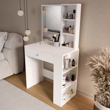 Gravo Sminkbord 69,4x135x40 cm - Vit - Möbler - Bord & matgrupp - Sminkbord & toalettbord