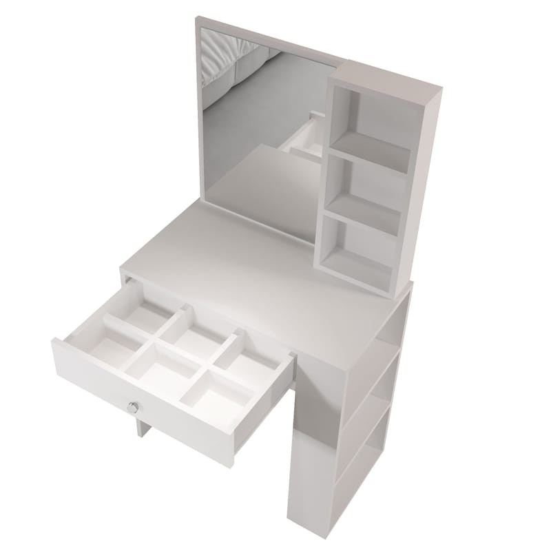 Gravo Sminkbord 69,4x135x40 cm - Vit - Möbler - Bord & matgrupp - Sminkbord & toalettbord