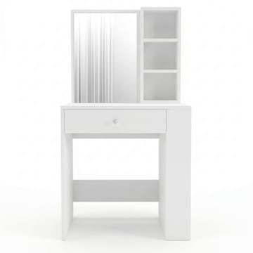 Gravo Sminkbord 69,4x135x40 cm - Vit - Möbler - Bord & matgrupp - Sminkbord & toalettbord
