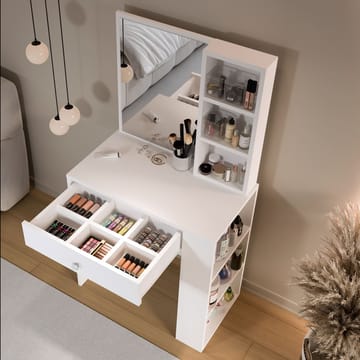 Gravo Sminkbord 69,4x135x40 cm - Vit - Möbler - Bord & matgrupp - Sminkbord & toalettbord