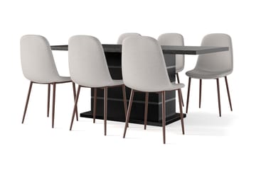 Beige - Svart